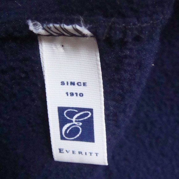 Vintage 90s Cobalt Blue Fleece Winter Hat - Picture 9 of 11